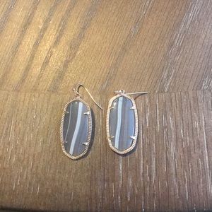 Kendra Scott Elle gold drop earrings